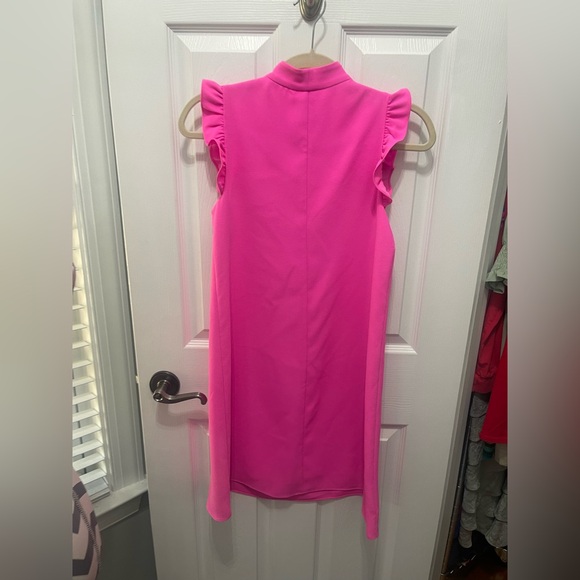 Lilly Pulitzer Pink Ruffled Sheath Dress retail $188 NWT - Picture 14 of 15
